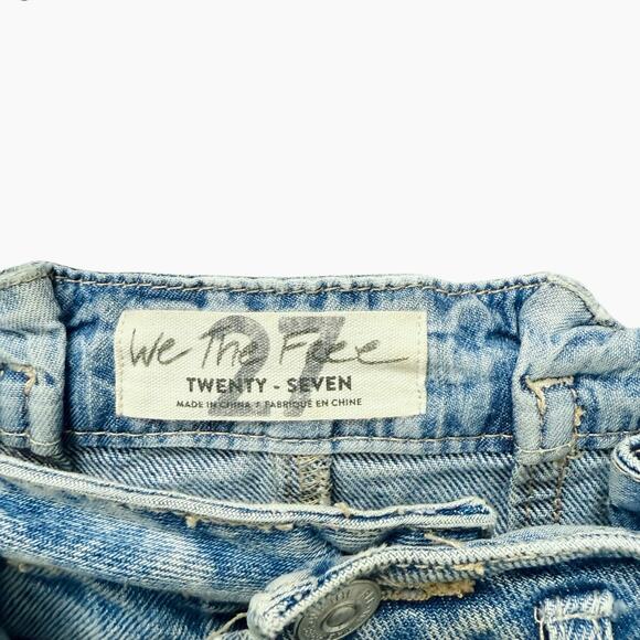 Free People East of Eden Belted Denim‎ Skirt Women’s Size 27 - Picture 4 of 6